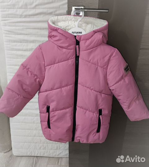 Зимняя куртка на девочку 98 р