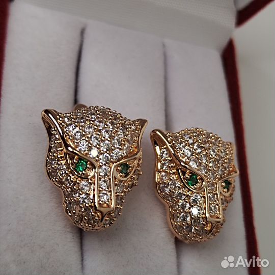 Серьги, Пантера 