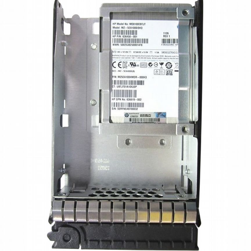 [637078-001] Жесткий Диск Hp 400gb Sata2 3.5" Ssd 637078-001