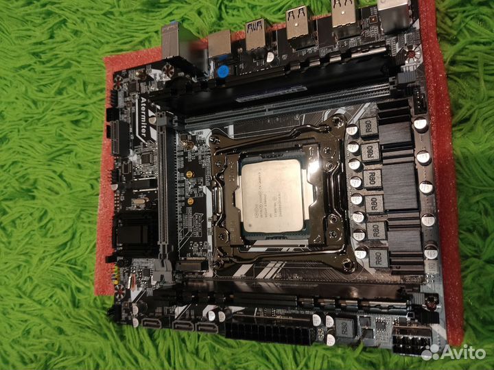 Комплект Мать X99+проц 2680V3(12 ядер) +DDR4 16Gb