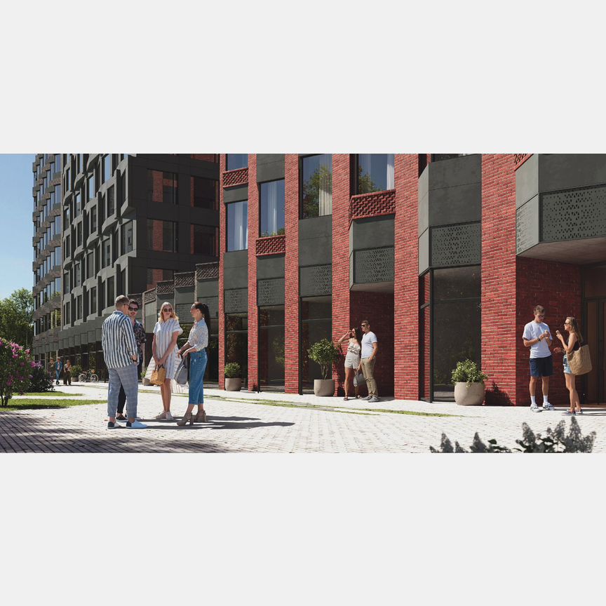 1-к. квартира, 43,3 м², 12/39 эт.