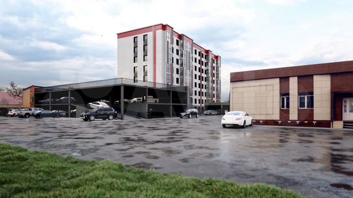 2-к. квартира, 76,1 м², 1/8 эт.