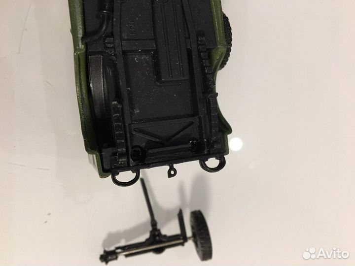 Модель автомобиля газ-69 «Ветеринарная помощь»