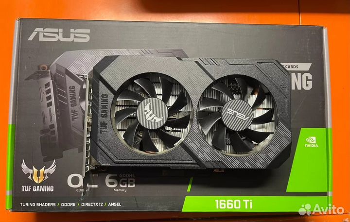 GTX 1660TI 6GB gddr5