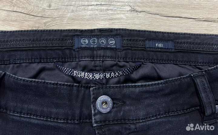 Eurex by Brax мужские тёмно-синие джинсы стрейч