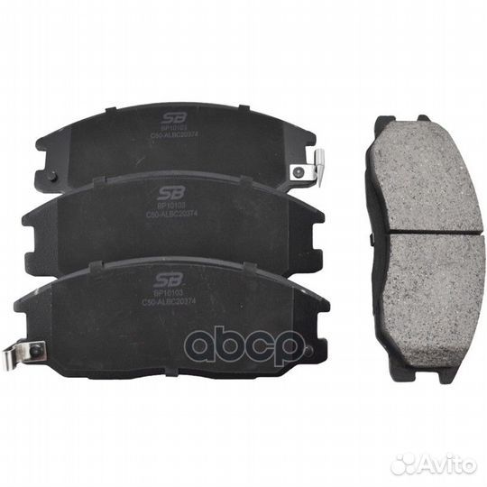 Колодки тормозные дисковые перед ssangyong