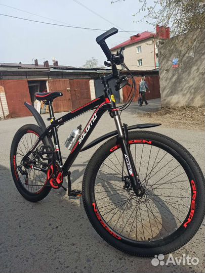 Новый велосипед, алюминий, 26