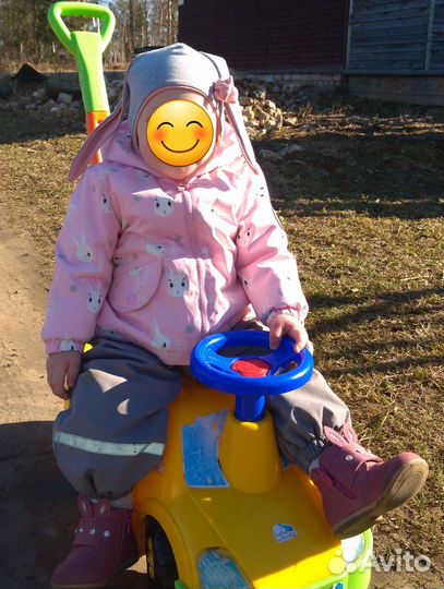 Шапка и снуд для девочки на 1-2 года