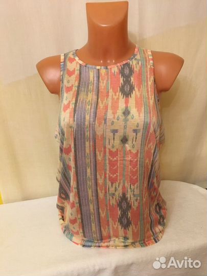 Майка Zara oversize вискоза