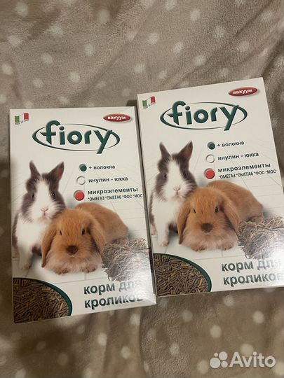 Корм для кроликов Fiory