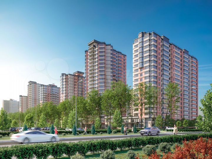 2-к. квартира, 62,2 м², 13/18 эт.