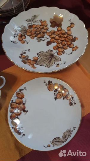 Сервиз чайный лфз, костяной