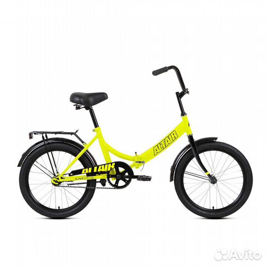 Велосипед складной Altair City 20 (ярко-зеленый)