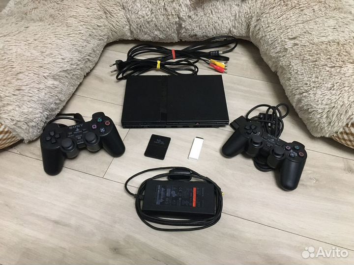 Sony playstation 2 PS2 + игры