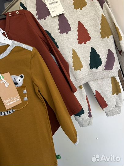 Кофты green cotton 98 новые