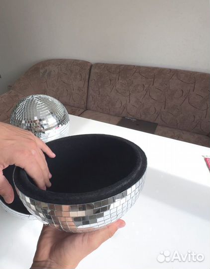 Шкатулка из диско шара