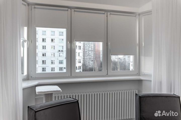 Рулонные шторы, жалюзи, римские шторы и плиссе