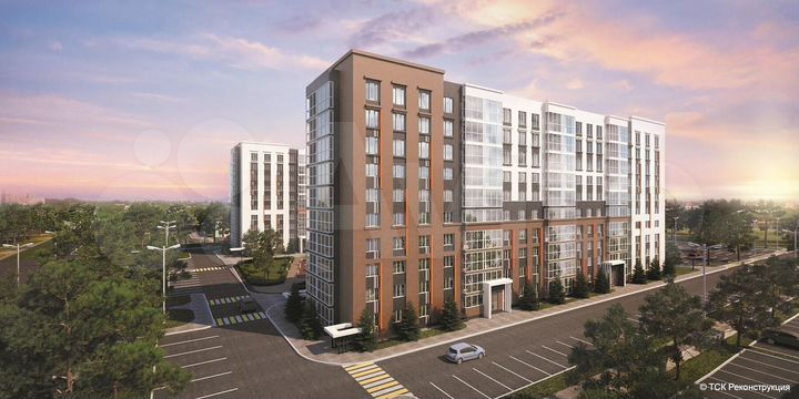 2-к. квартира, 60,2 м², 7/10 эт.