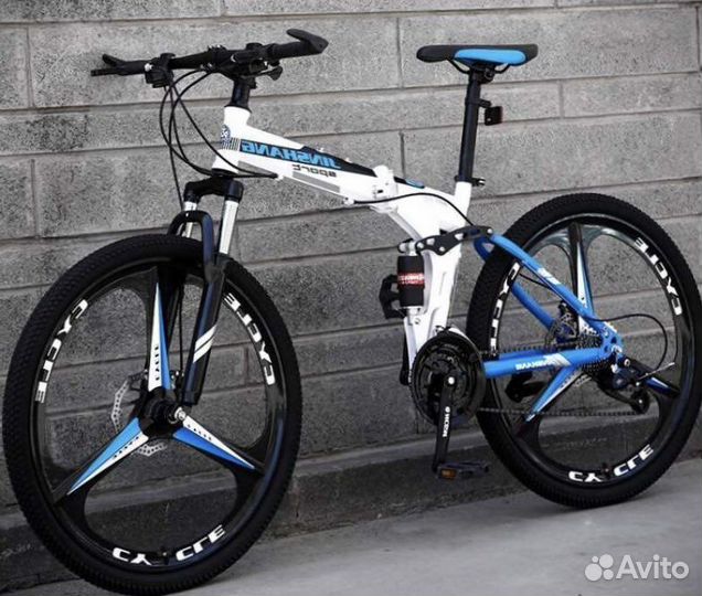 Велосипед на литых дисках