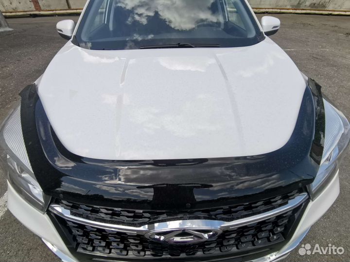 Ветровик капота chery tiggo 4 (мухобойка)