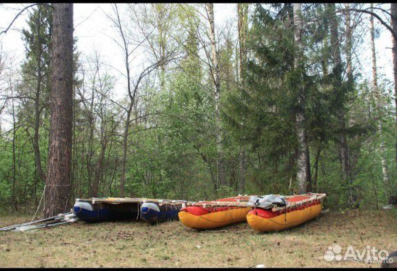 Надувной катамаран