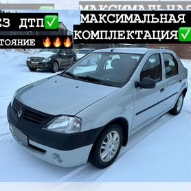 Renault Logan 1.4 MT, 2007, 232 000 км