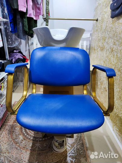 Парикмахерская мойка с креслом бу