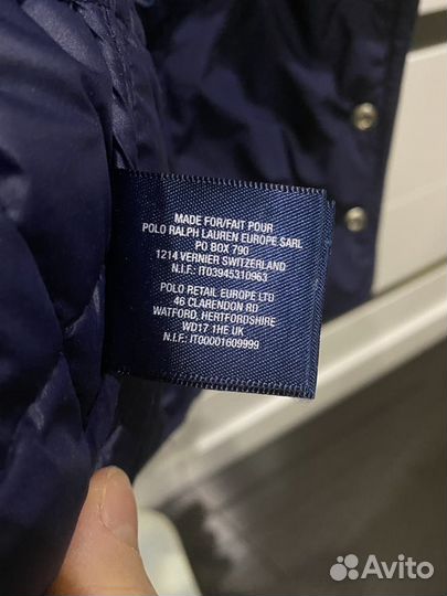 Куртку стеганная Ralph Lauren