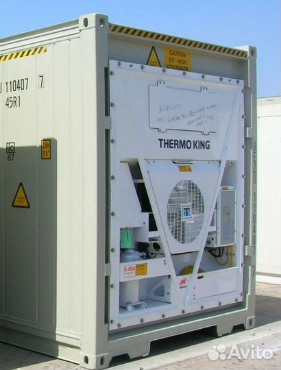Высокий рефрижераторный контейнер 20фт thermo king