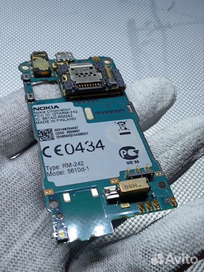 Nokia 5610. Плата. Рабочая. Оригинал