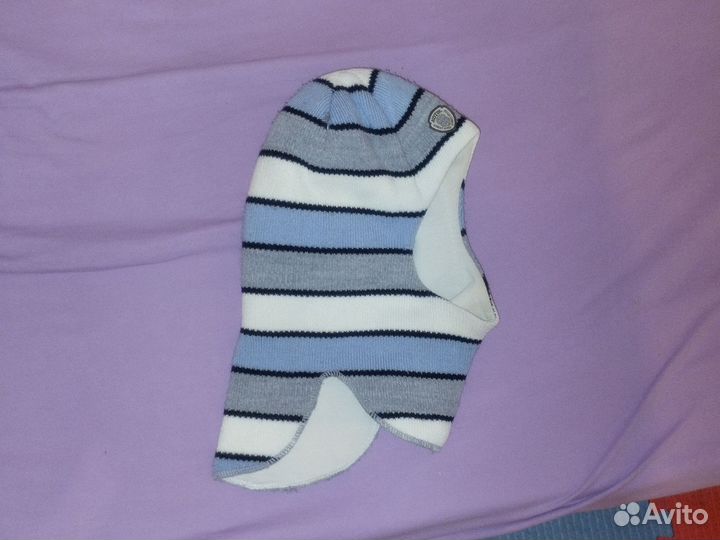 Шапка-шлем зима р.50-52