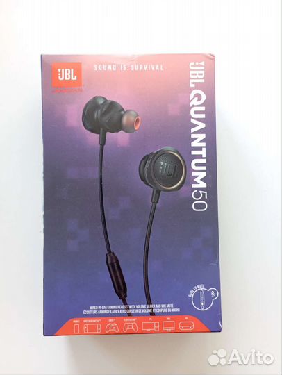Проводные наушники jbl quantum 50