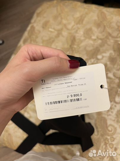 Блузка черная нарядная