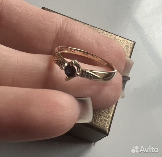 Золотые кольца, золото 585 пробы