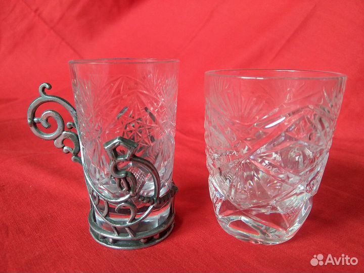Стаканчики хрустальные, СССР