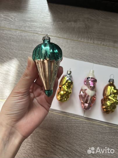 Елочные игрушки СССР