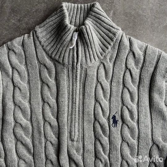 Крадиган 2025 Polo Ralph Lauren серый