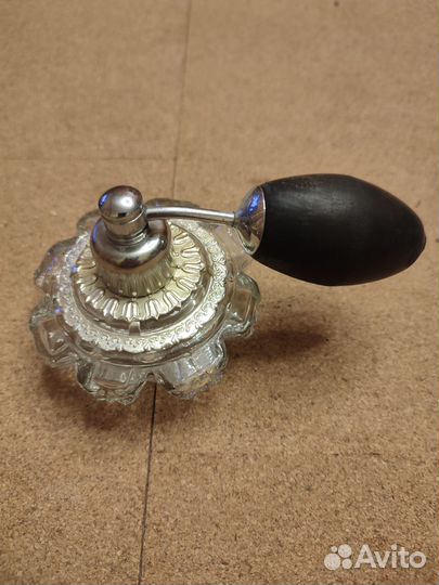 Флакон для духов винтаж с грушей