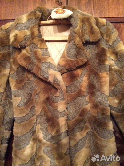 Шуба из искусственного меха, б/у