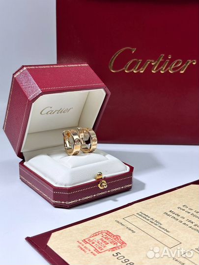 Серьги cartier