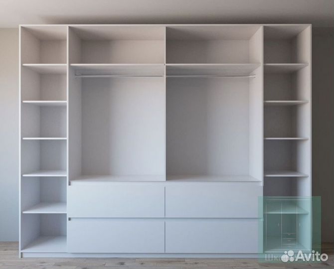 Зеркальный шкаф