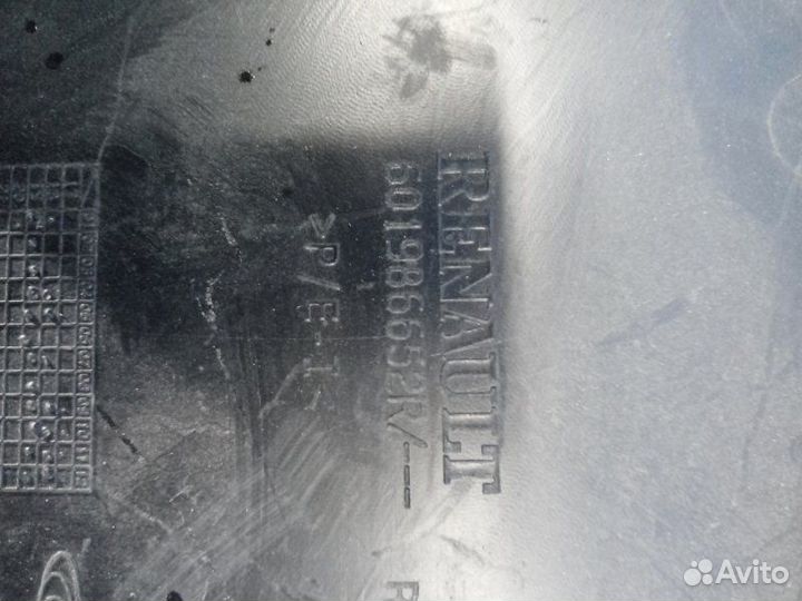 Дефлектор радиатора Renault Logan 2