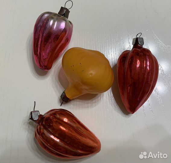 Елочные игрушки СССР ретро