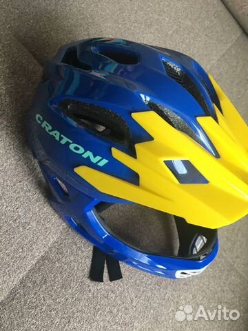 Шлем велосипедный фулфейс Cratoni