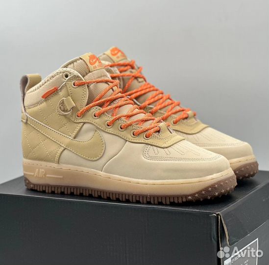 Nike Air force 1 lunar duckboot (с мехом )