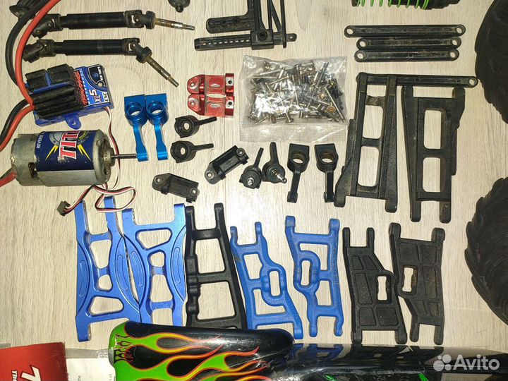 Traxxas gravedigger/stampede разбор