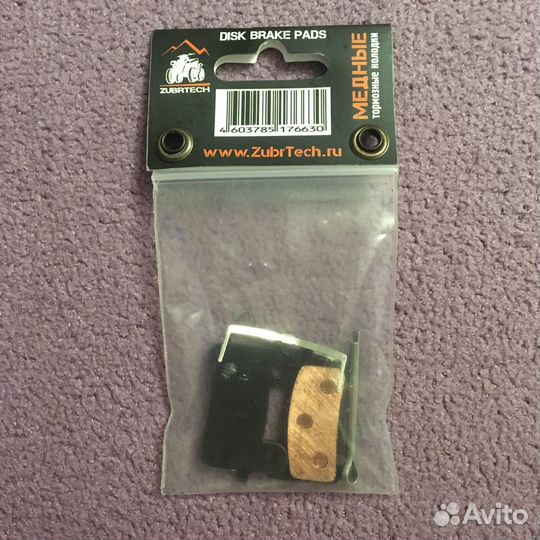 Тормозные колодки медные ZubrTech