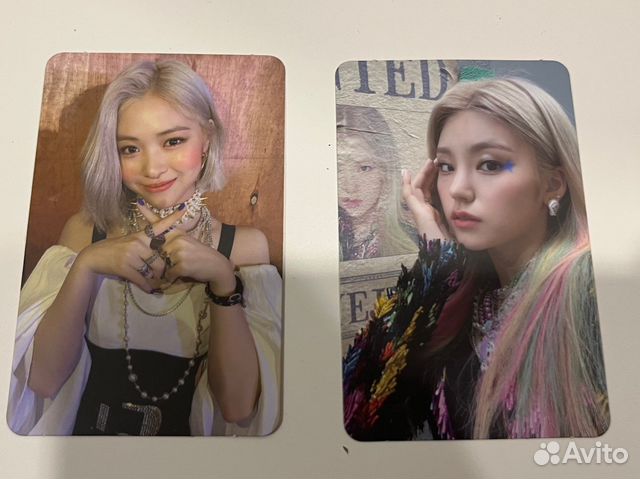 Карты itzy not shy йеджи рюджин