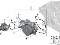 Насос механический Помпа BMW X5M F85 X6M F86 S63R