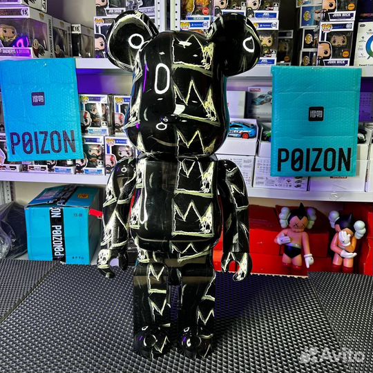 Коллекционный мишка bearbrick 1000% 70см